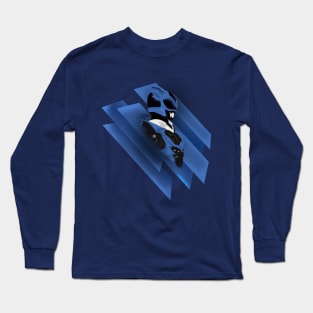 Blue Psycho Ranger Long Sleeve T-Shirt